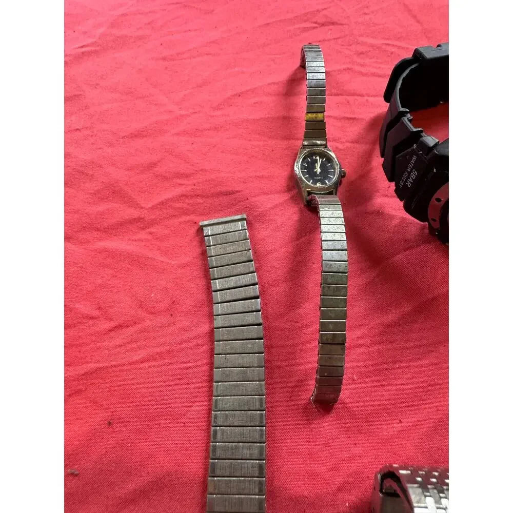 Vintage Watch Lot for Parts Repair Craft - Caesars Palace, 80s Armitron, Speidel